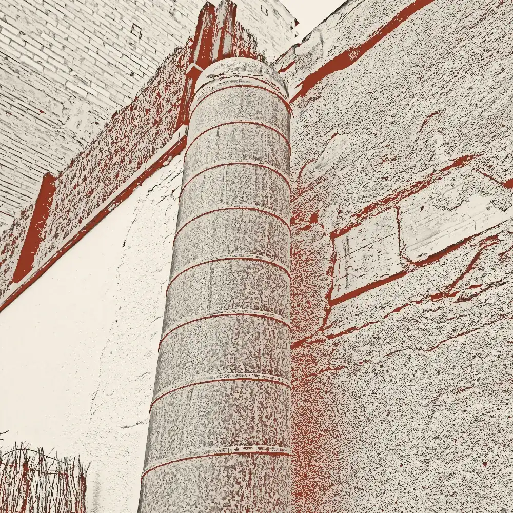 Edificio antiguo objeto de certificado de antigüedad